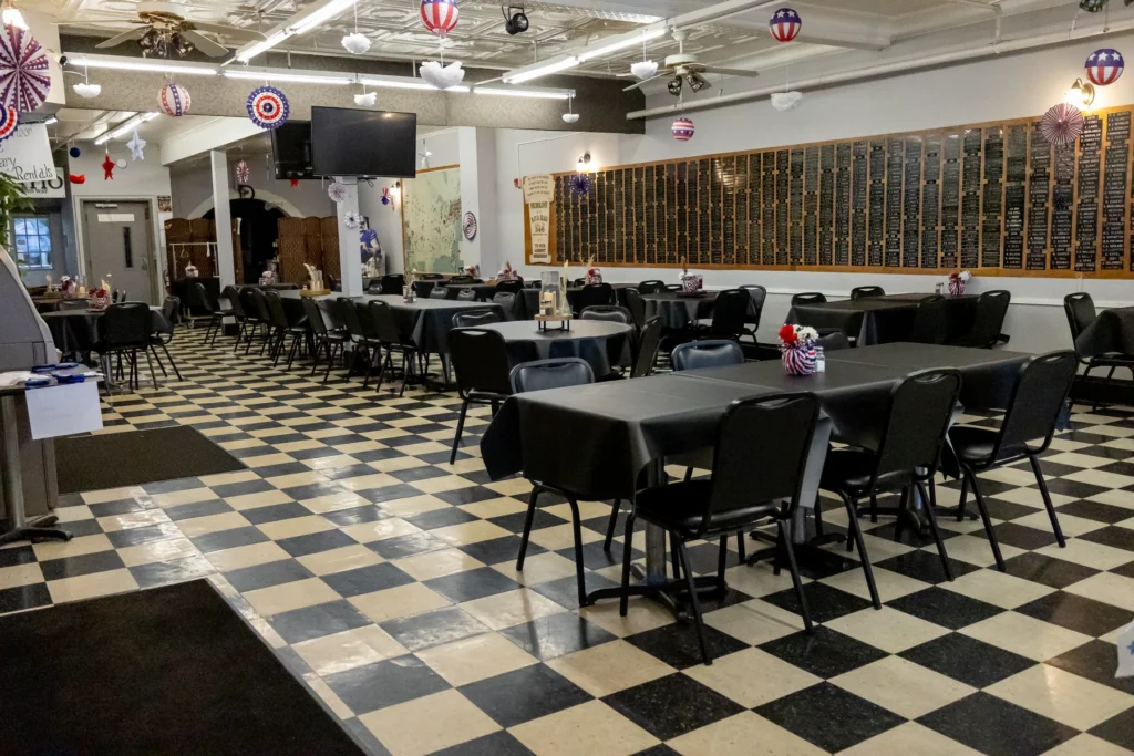 Interior of Niagara Falls Elks Lodge No. 346